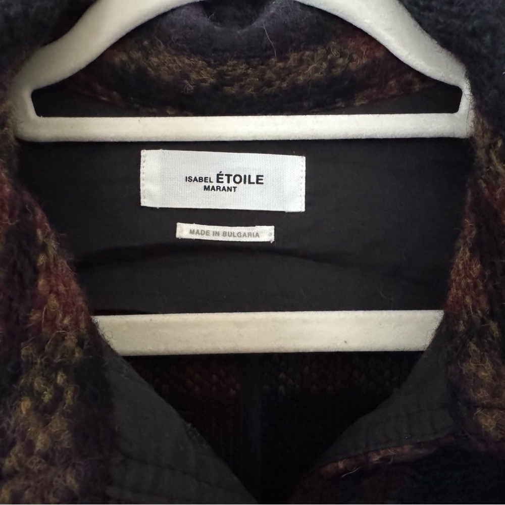 Isabel Marant Checked Wool Jacket - image 4